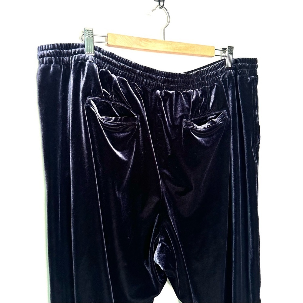 Gap | Navy Blue Velvet Joggers Size XXL - Picture 6 of 10